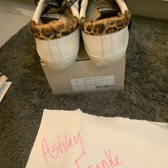 Golden Goose Kids Leopard Superstars - Picture 3 of 3